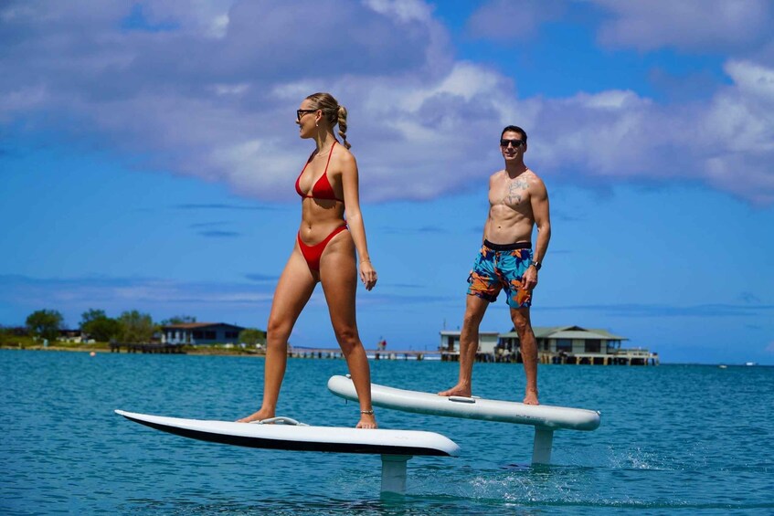 Hawaii: Electric Hydrofoil Surfing Group Lesson