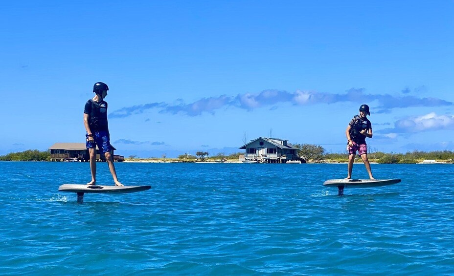 Picture 10 for Activity Hawaii: Electric Hydrofoil Surfing Group Lesson