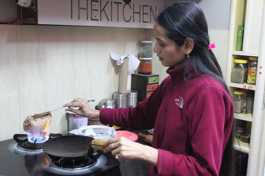 Picture 5 for Activity JAIPUR: Indian Interactive Cooking Class with Local Family