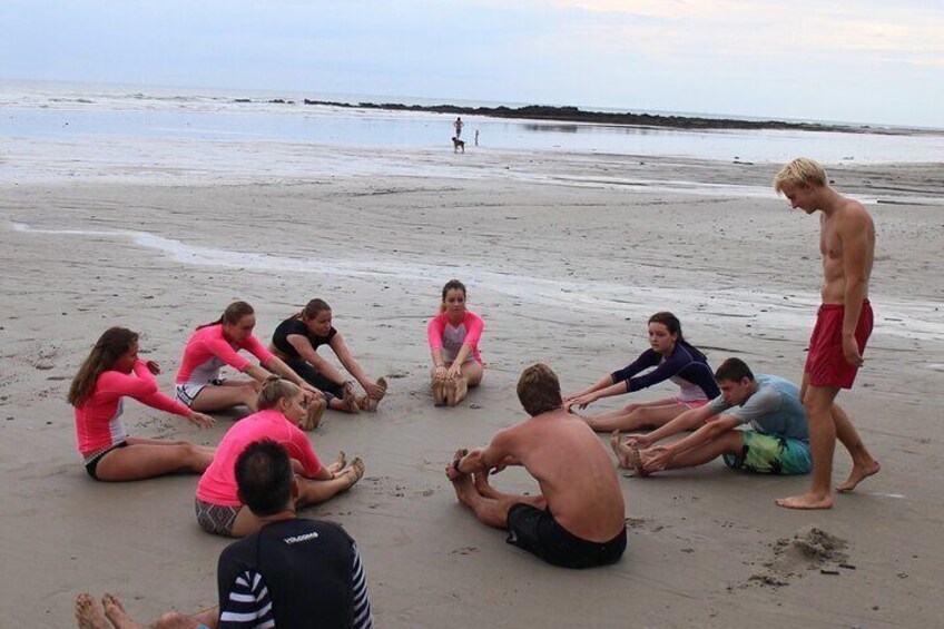 Group Surf Lessons in Playa Hermosa Santa Teresa