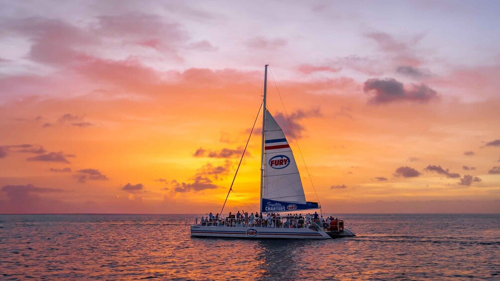 Picture 1 for Activity St. Augustine: Nights of Lights Sunset Sail with Drinks