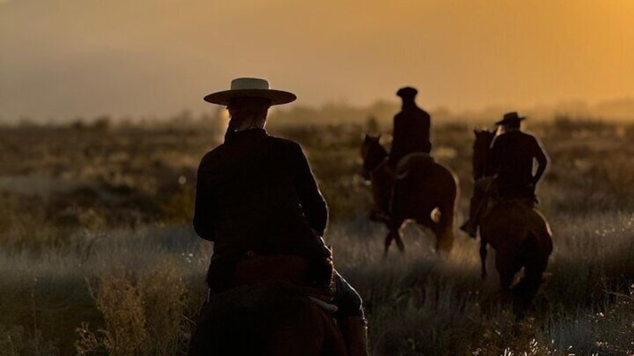 Horseback riding through the heart of the Mendoza River.
