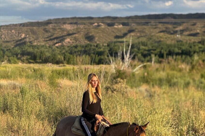 Elise in the middle of nature