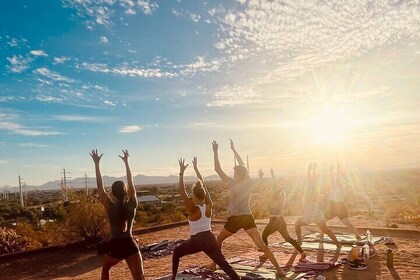 Sunrise Yoga in Papago Park