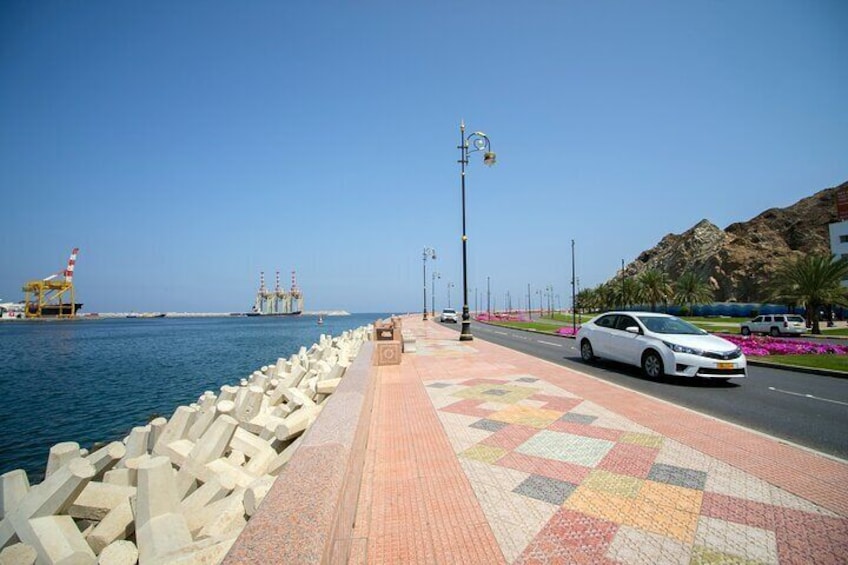 Scenic Car Tour in Muscat Mountains