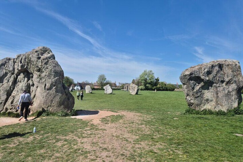 Avebury portal stones