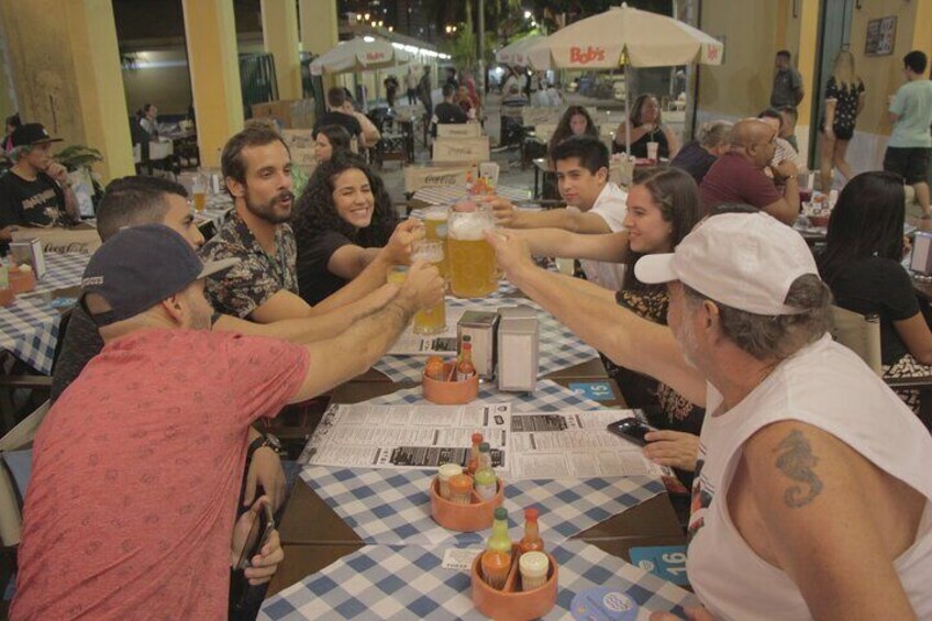 A toast at the public Market