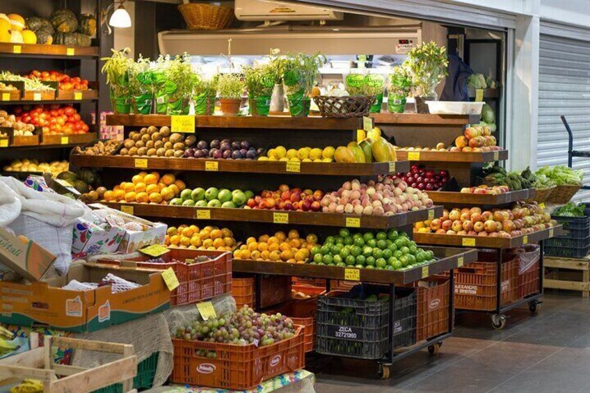 Brazilian fruits at the Public Market