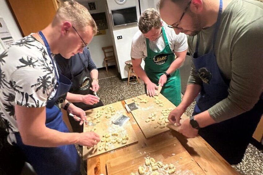 Whit Tiziana Cooking Class for Pesto , Gnocchi and Tiramisù