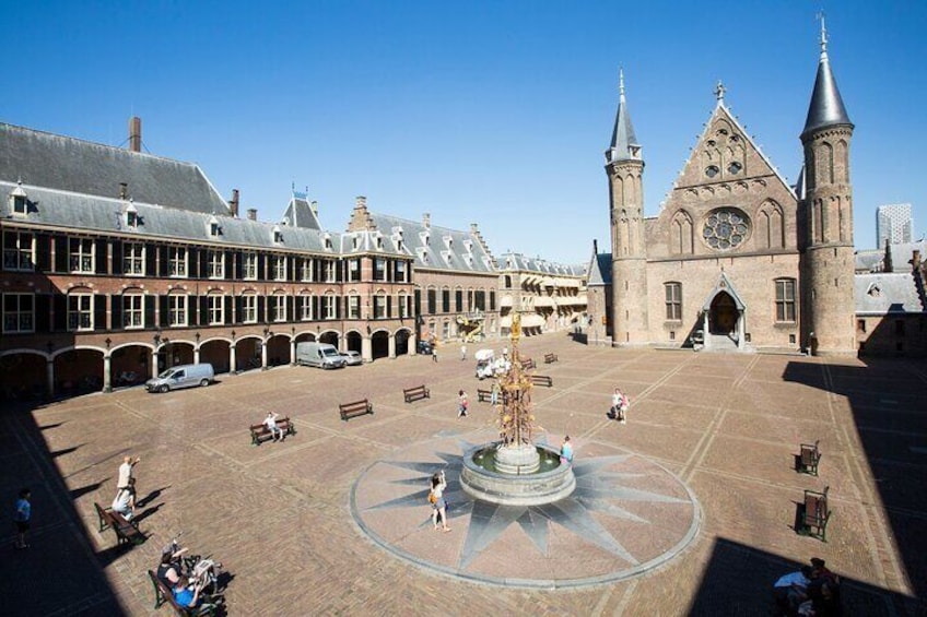 The Binnenhof (historical name: Hof van Holland) is a building complex in the center of The Hague, which has been the center of Dutch and Dutch politics for centuries. The Senate