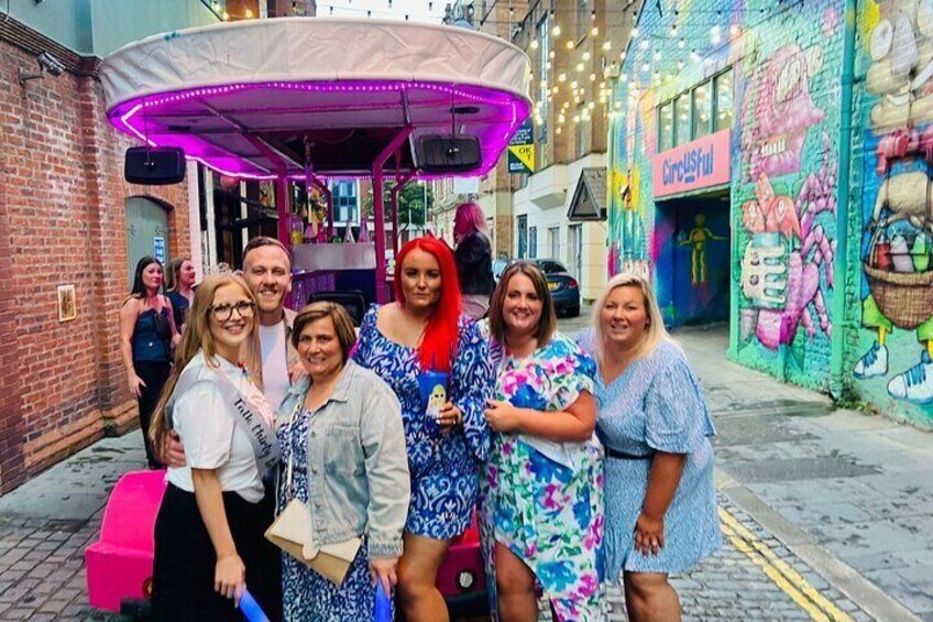 Hen Party Bike Tours in Belfast hosted by BelfastPartyCrew