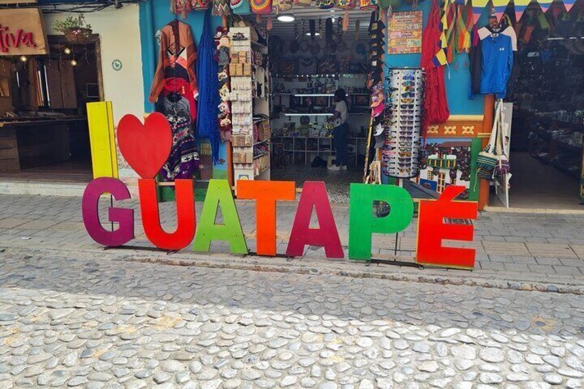 The Town of Guatape