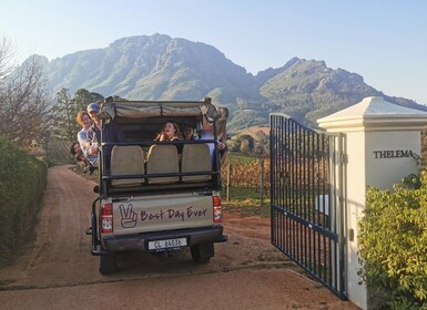 Stellenbosch East Guided Wine Safari and Tasting