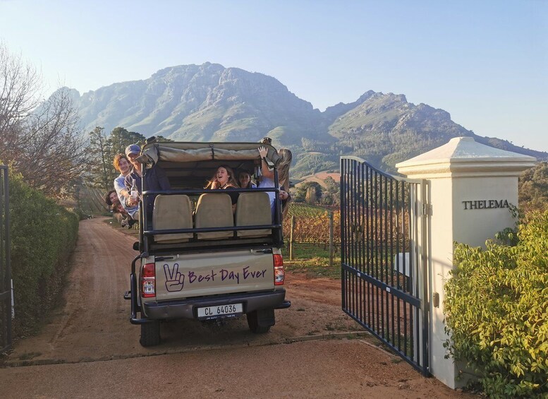 Stellenbosch East Guided Wine Safari and Tasting