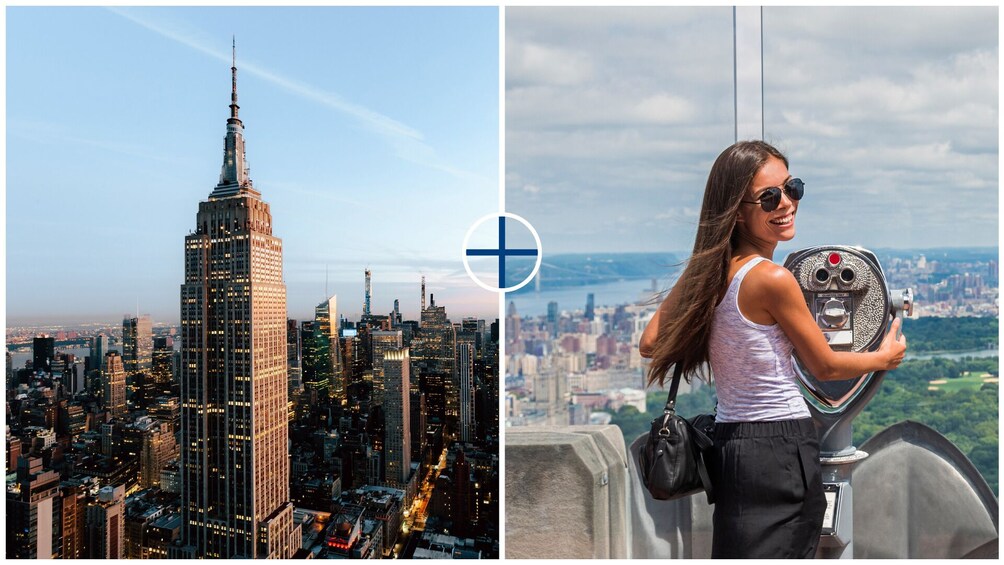 Best Views of New York City: Empire State Building & Top of the Rock Tour