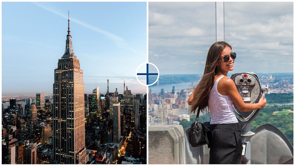 Best Views of New York City: Empire State Building & Top of the Rock Tour