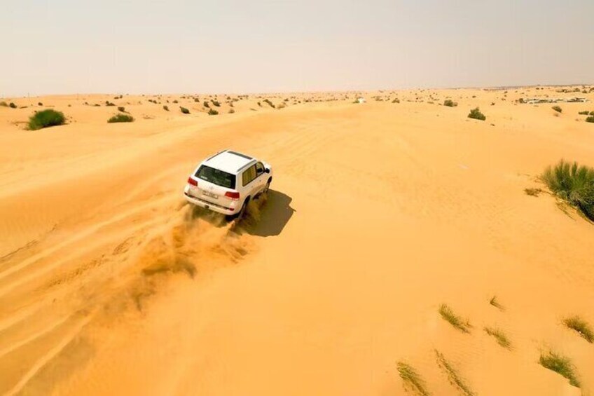 Morning Desert Safari with Quad Biking and Camel Riding in Dubai