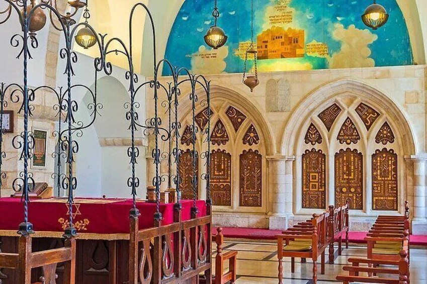 Inside the Sephardi Synagogues