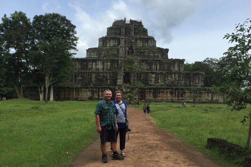 Prasad Thom well-known as Cambodian pyramid temple. Our customers enjoyed this temple so much. 