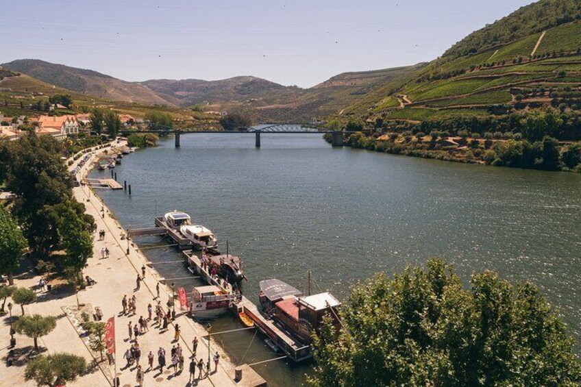 Douro Valley: 2h Rabelo Boat Tour with Wine Tasting & Audio Guide