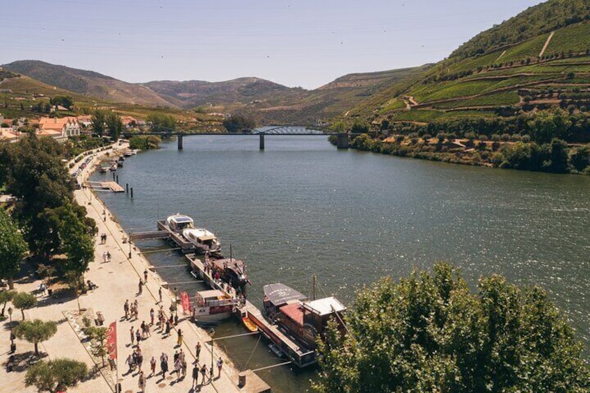 Douro Valley: 2h Rabelo Boat Tour with Wine Tasting & Audio Guide