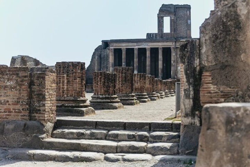 Private Day Trip from Naples to Pompeii Ruins and Mount Vesuvius