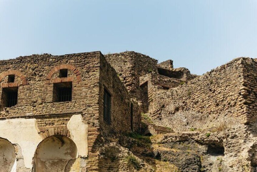 Private Day Trip from Naples to Pompeii Ruins and Mount Vesuvius