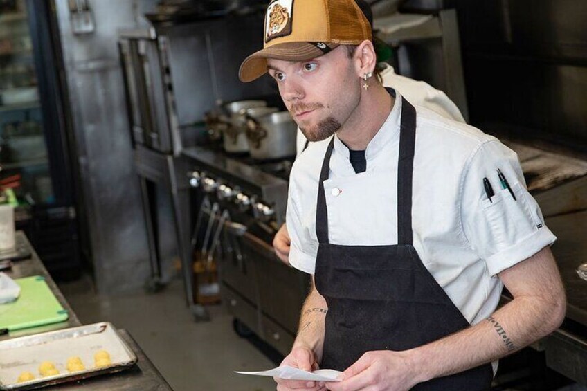 Enjoy 3 tasting courses prepared by renown Chef de Cuisine, Cody Finch