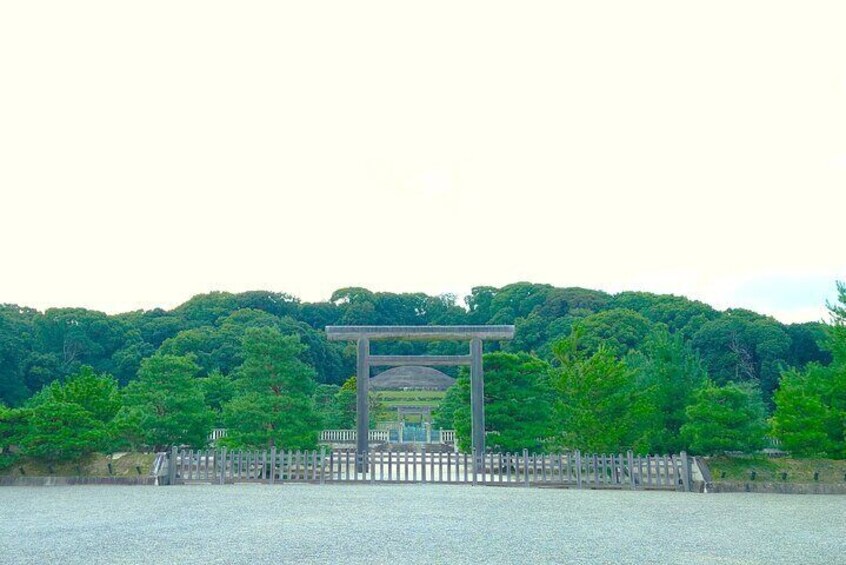 Fushimi Momoyama Mausoleum of Emperor Meiji.