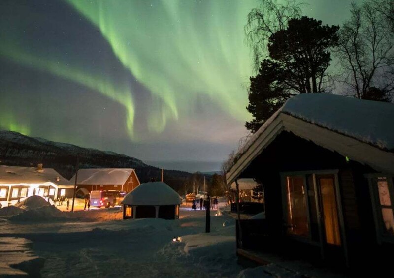 From Alta: Northern lights camp in the Wilderness