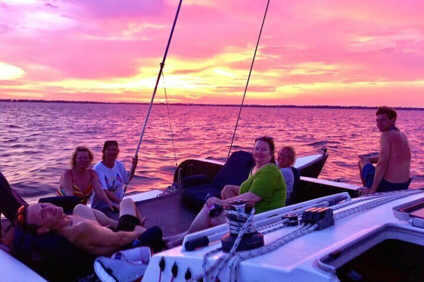 Peaceful, relaxing, uncrowded Sunset Cruises...