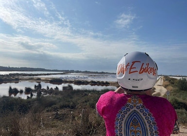 Algarve: E Motor Bike Faro Island Tour via the Ria Formosa