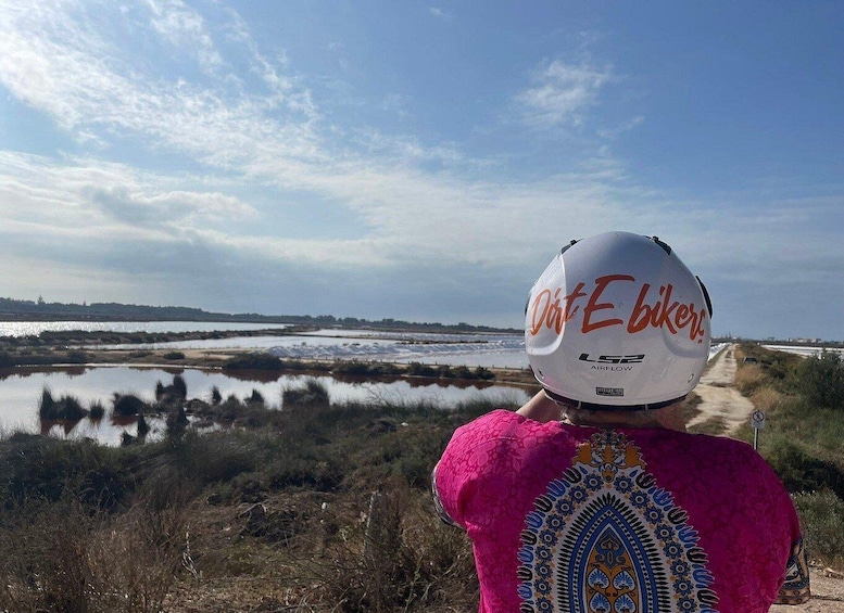 Algarve: E Motor Bike Faro Island Tour via the Ria Formosa