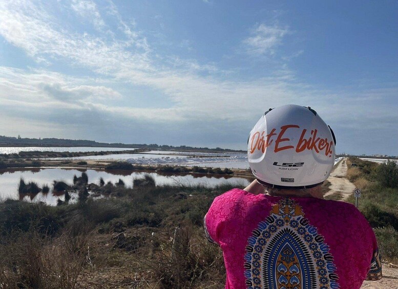 Algarve: E Motor Bike Faro Island Tour via the Ria Formosa