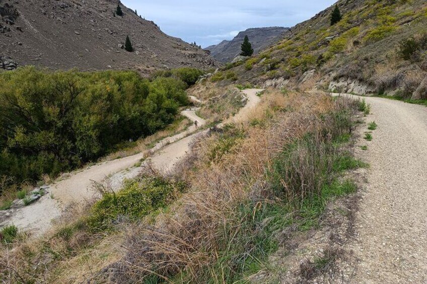 Roxburgh Trail Bike Tour with Jet Boat & Return Shuttle Included