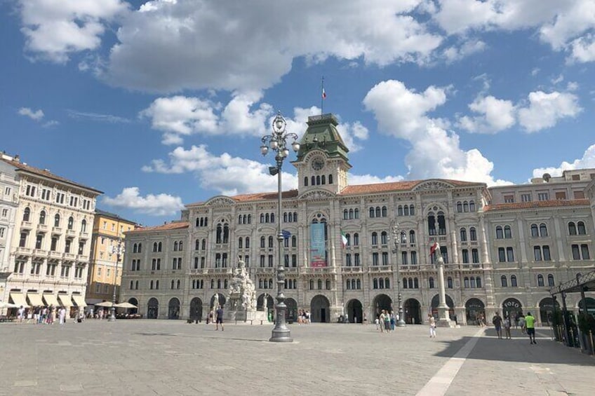 Piazza Unità d'Italia and the Town Hall