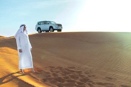 Doha Desert Safari Full day With Dinner,Dune Bashing,Sandboarding