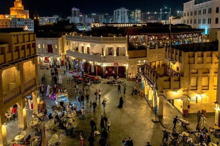 Doha Guided Night City Tour Souq Waqif, Katara, Pearl Qatar