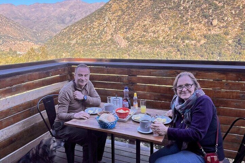 Full day hike to the viewpoint of Condores, Cajon del Maipo