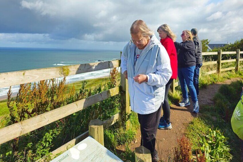 Private Geocaching in Giants Causeway