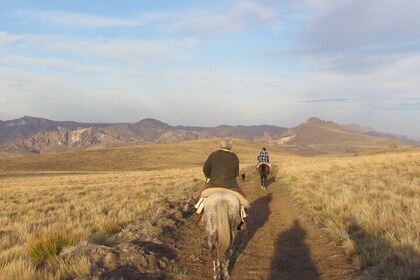 Horseback riding through Argentine Patagonia