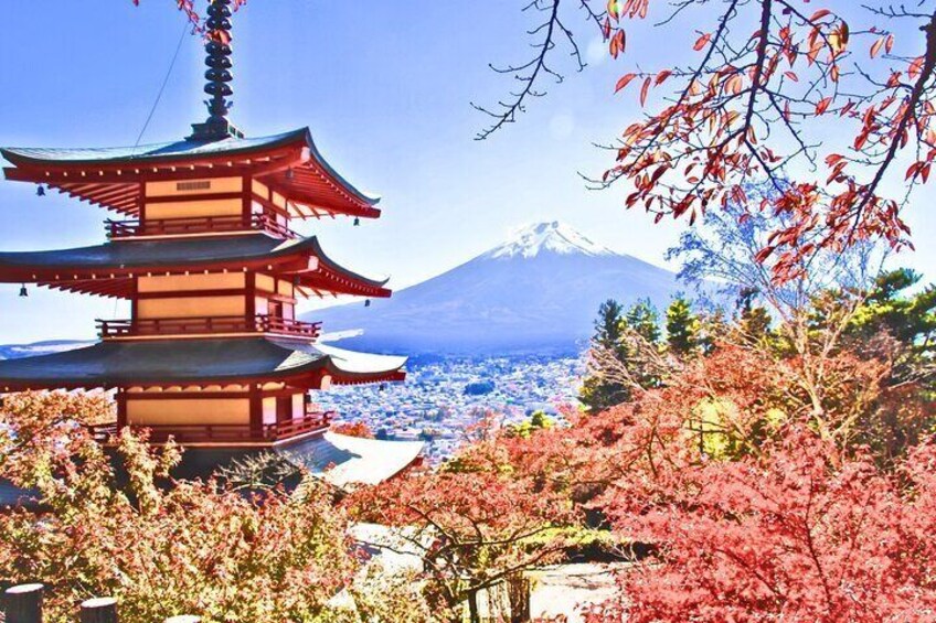 Mt. Fuji and Lake Kawaguchi Scenic 1-Day Bus Tour From Tokyo