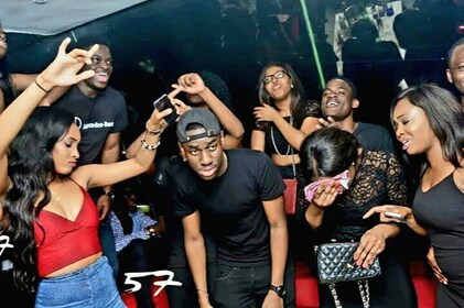 Accra Nightlife with Afrobeat Music and Dance