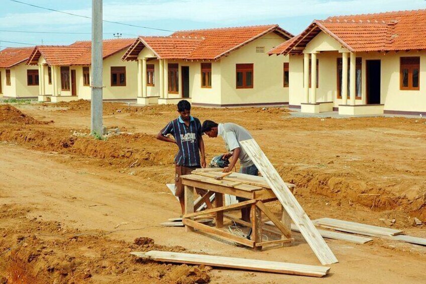 Tsunami affected Village in Hambantota