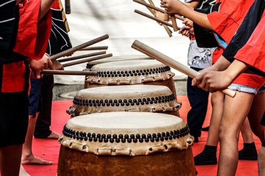 WADAIKO(Japanese Drum )Experience