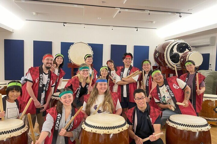 WADAIKO（Japanese Drum ）Experience 