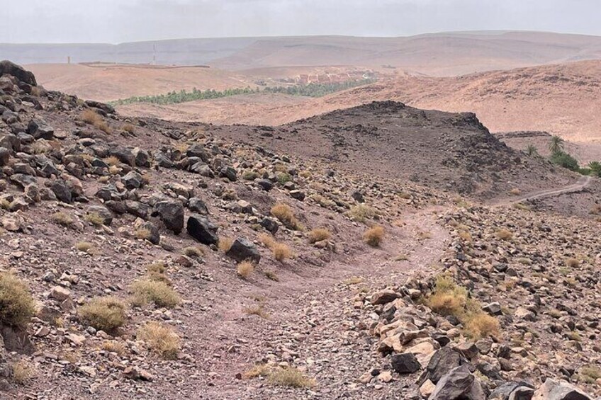 Quad from Kasbah Ait Benhadou to Ouarzazate Studios