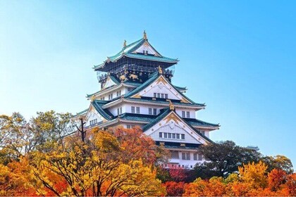 Osaka Walking Tour Osaka Castle Shinsekai and Namba