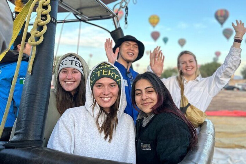 Hot Air Balloon Ride Over Teotihuacan 