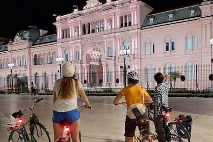 Experience the Lighted Night of Buenos Aires in a Bike
